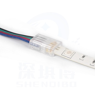 Đầu nối dài nguồn dây led RGB 5050 Không Cần Hàn Chỉ Cần Bấm, Dễ Sử Dụng Khi Nối Dây LED RGB