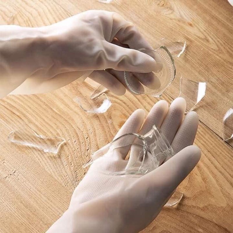 GĂNG TAY SIÊU DAI CAO SU HÌNH HƯƠU