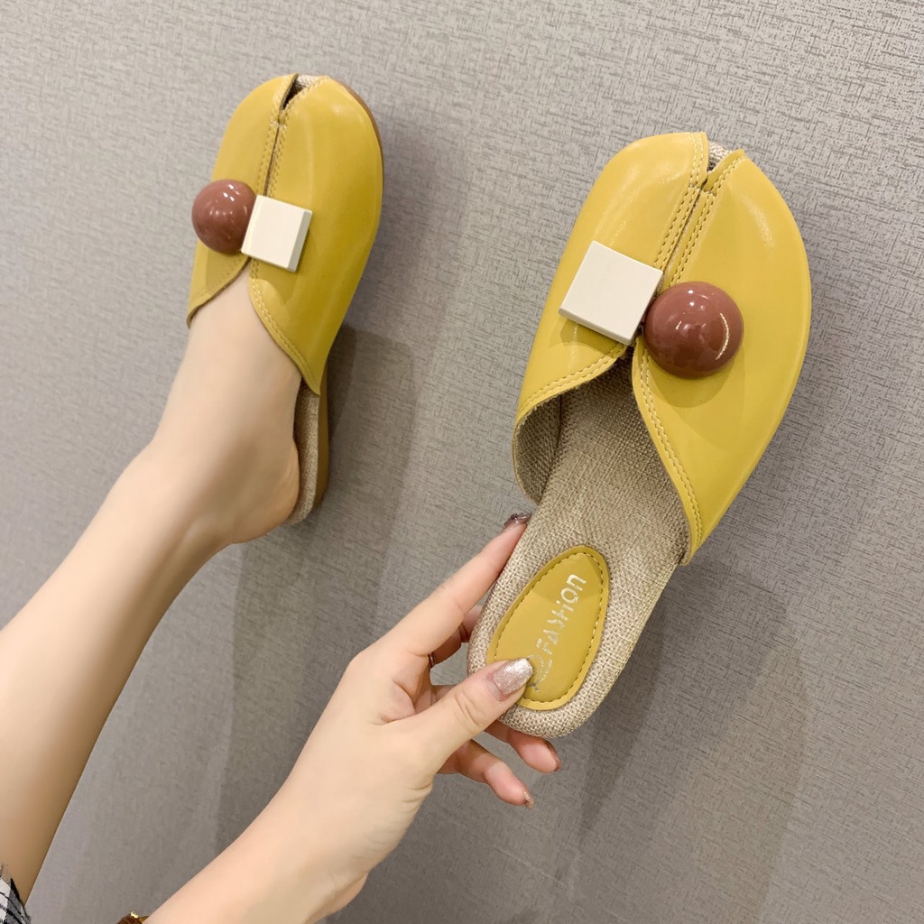 Dép IELGY màu kẹo dễ thương và thoải mái thời trang Hàn Quốc cho nữ