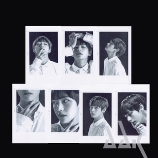 [BTS] Card cứng trắng đen BTS