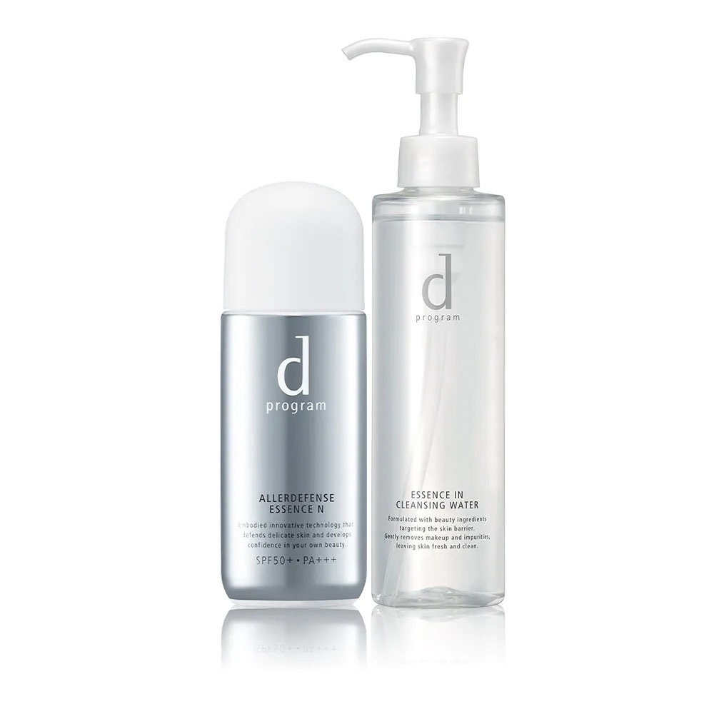 Combo Dprogram Cho Da Nhạy Cảm (Essence Chống Nắng SPF50+ PA+++ 40ml + Nước Tẩy Trang Dịu Nhẹ 180ml)