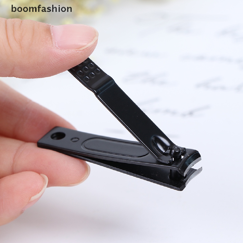 [boomfashion] Professional Black Stainless Steel TOE Nail Cutter Nails Trimmer Clipper Machine [new]