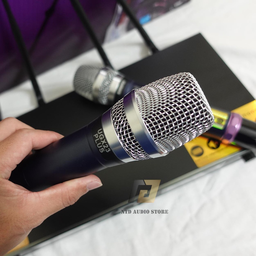 [Chính Hãng ]Micro Không Dây Cao Cấp Shure UGX23 Plus | Micro Không dây Phù Hợp Với Mọi Dàn Karaoke | Bảo hành 12 tháng