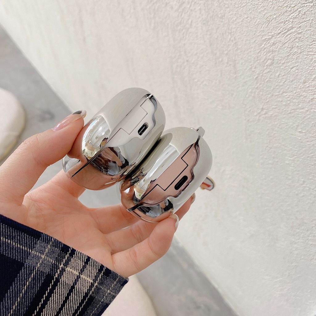 Vỏ Bảo Vệ Hộp Sạc Tai Nghe Bluetooth Không Dây Galaxy Buds Live / Buds 2 / Buds Pro / Buds 2 Pro Bằng Tpu Mạ Điện Chống Bụi
