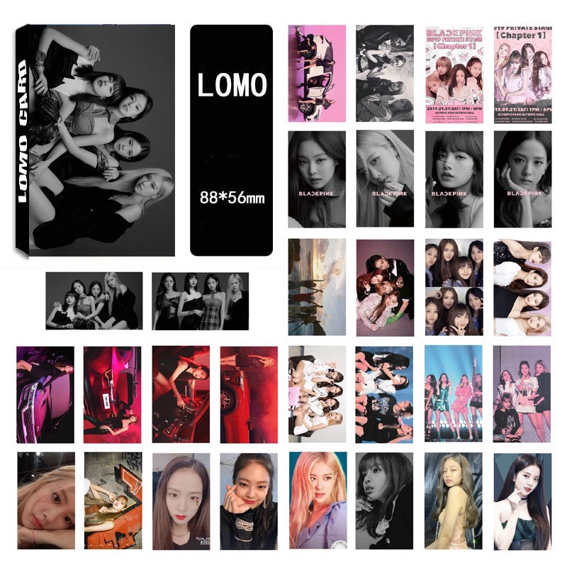 Set 30 LOMO CARD Blackpink 2019