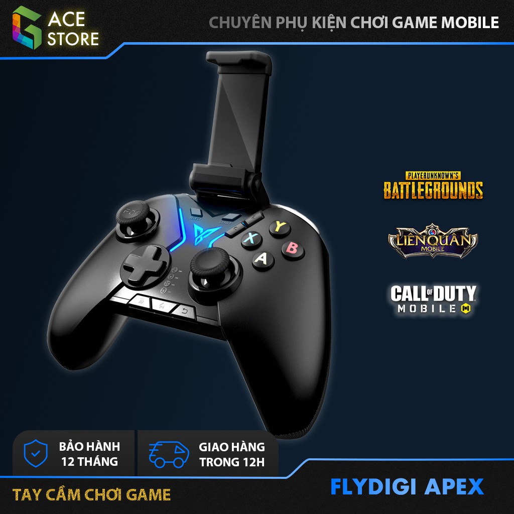 [Mã 154ELSALE2 giảm 7% đơn 300K] Flydigi Apex Octopus | Tay cầm chơi game cho IOS, Android và PC