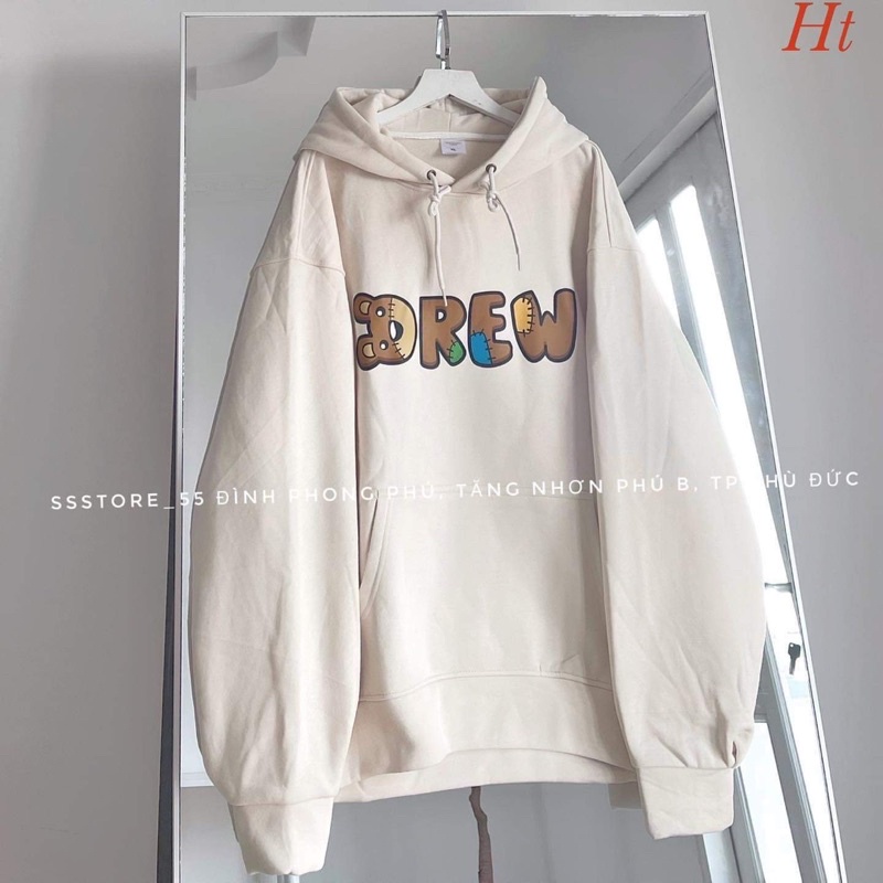 Áo hoodie nỉ gấu DREW HT11
