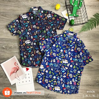 [Yeah1Shop]- Áo sơ mi hoạt hình Winters (M, L, XL) (SMHH)