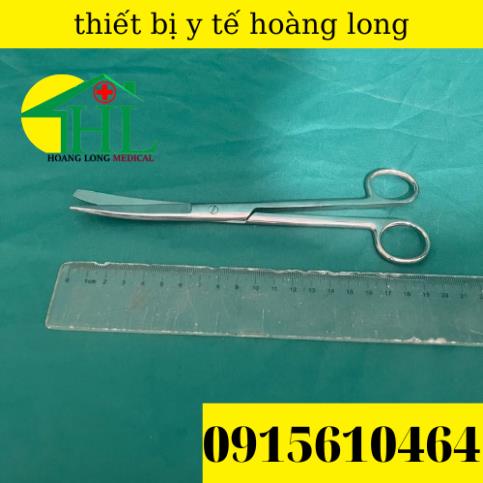 Kéo Cong 1 Đầu Nhọn 1 Đầu Tù - Kéo Y Tế Các Size GOLDSUN Pakistan