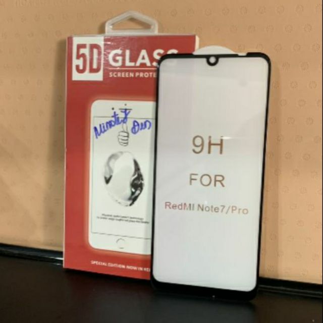 Kính cường lực 5D xịn xiaomi redmi note 7
