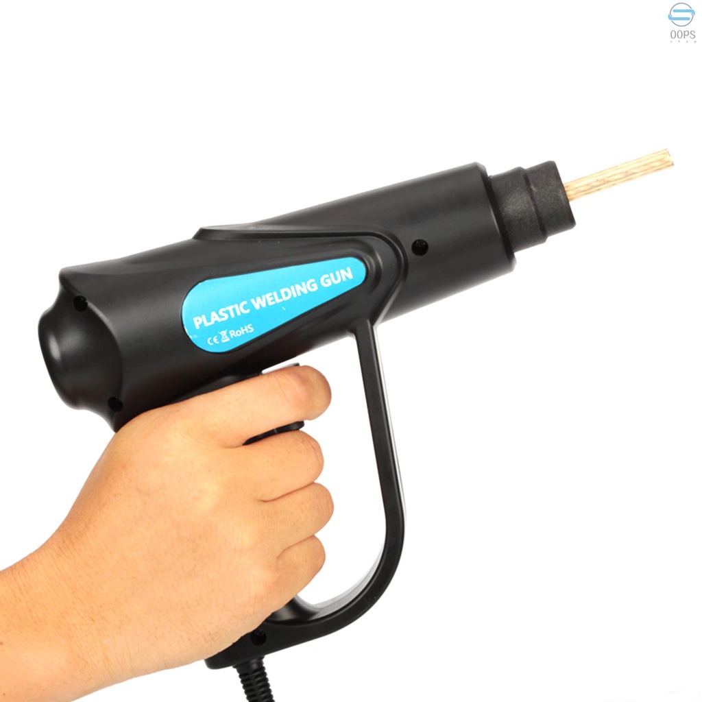 Bộ máy hàn nhựa sửa chữa 70W 4 kiểu đầu dẹt cong bên ngoài/cong bên trong/lượn sóng tiện lợi