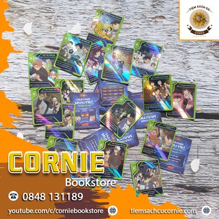 Thẻ Toonies CONAN Trò Chơi Mưu Trí - Thẻ SIÊU TRÍ TUỆ Mã T.021-T.040