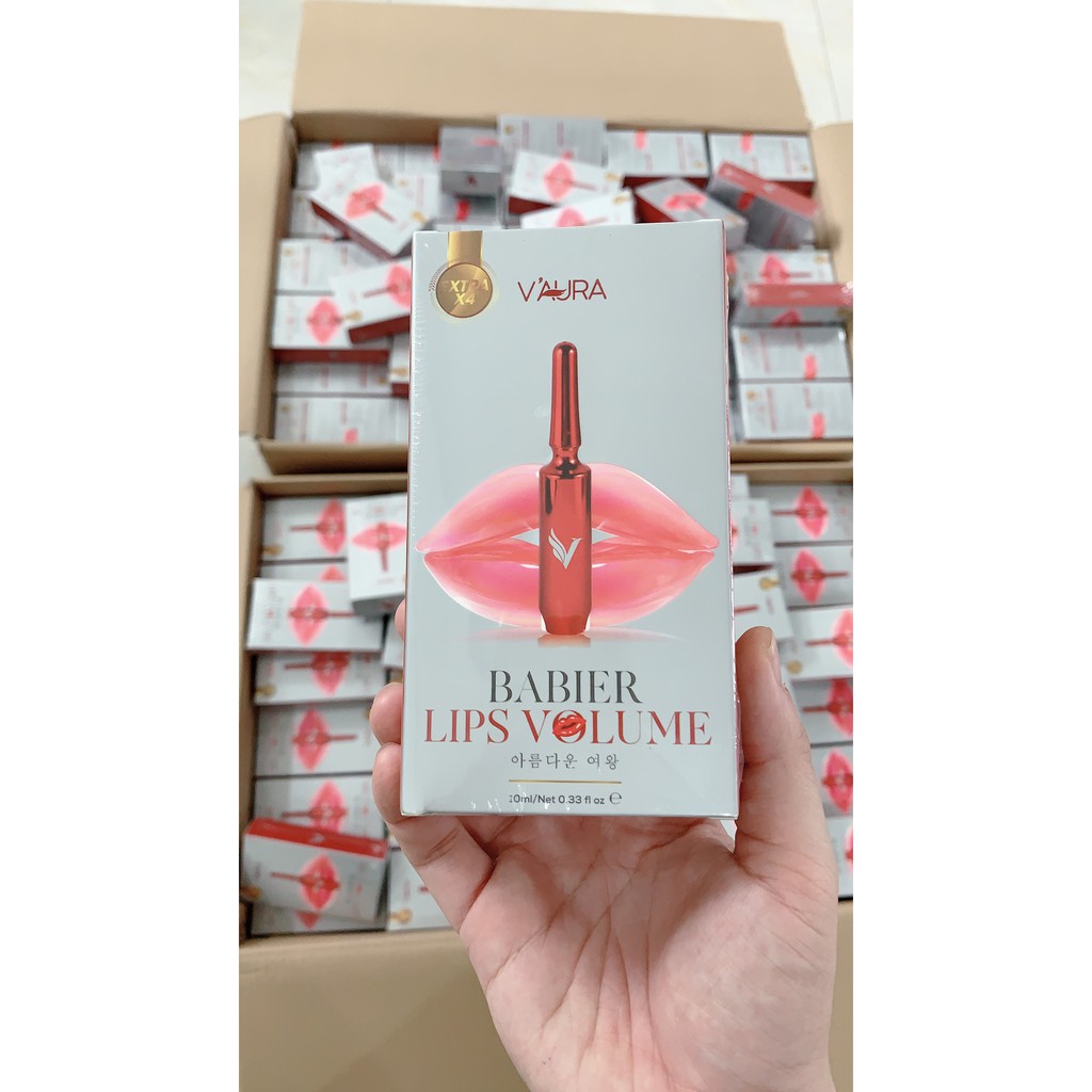 SIÊU PHẨM CẤY MÀU MÔI VAURA CHÍNH HÃNG BABIER LIP VOLUME
