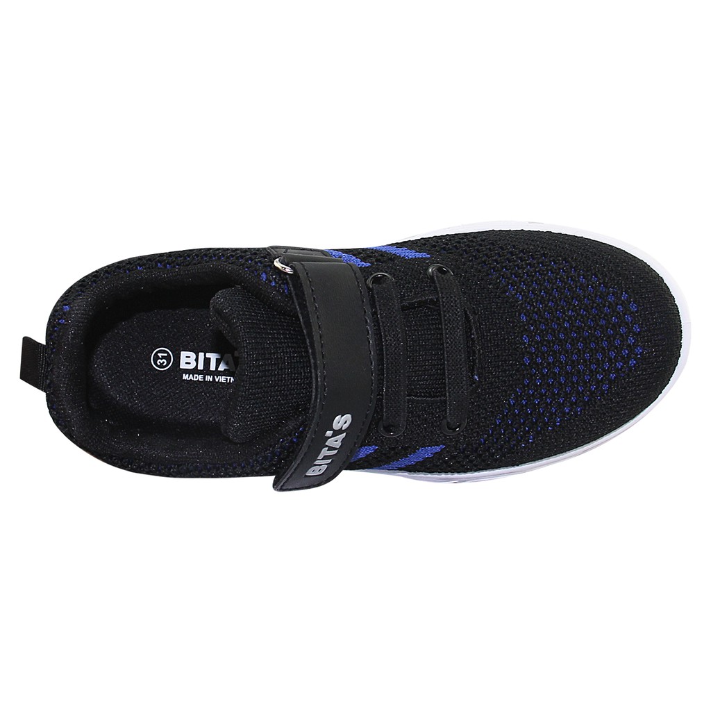 GIÀY THỂ THAO BATA HỌC SINH BÉ TRAI BITA'S - GVBT.74 (ĐEN ĐỎ + ĐEN XANH DƯƠNG) - BITAS SPORT SNEAKERS