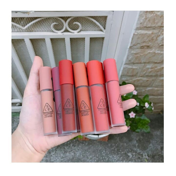 Son kem lỳ 3CE Soft Lip Lacquer