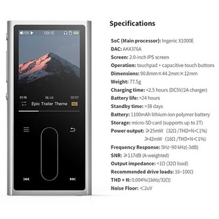 Máy nghe nhạc FiiO M3K