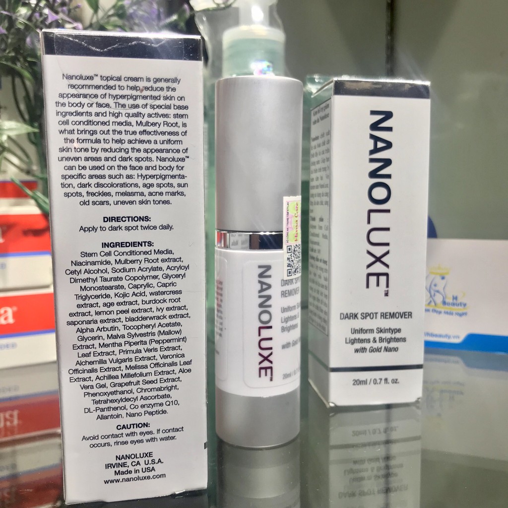 Serum giúp giảm nám Nanoluxe Dark Spot Remover TM