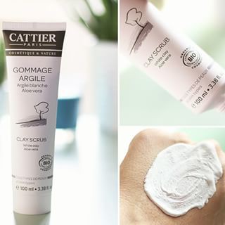 Tẩy da chết đất sét Cattier Pháp 100ml