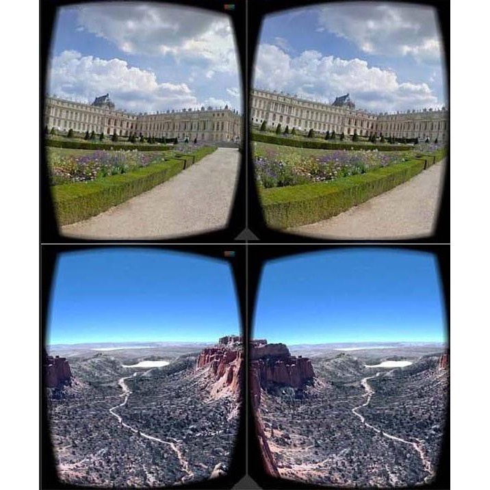 GOOGLE Kính Thực Tế Ảo 3d Cho Điện Thoại