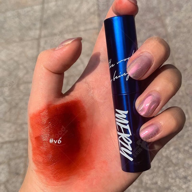 ( Sẵn - Vỏ Xanh V6) Son kem Merzy Another Me The First Velvet Tint Classic Blue Edition | BigBuy360 - bigbuy360.vn