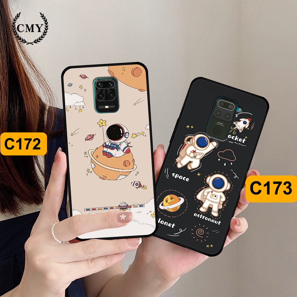 Ốp Xiaomi Redmi Note 9 / Note9s / Note 9 Pro in hình astronaut, phi hành gia vũ trụ hottrend, độc đáo, cá tính.