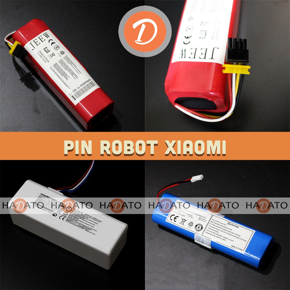 Pin robot hút bụi Xiaomi RoboRock Gen 1/2 Xiaowa C10 E35 Mijia Gen 2 Mop Pro STYJ02YM