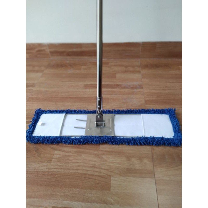 Chổi lau nhà công nghiệp inox size 45cm, 60cm chính hãng