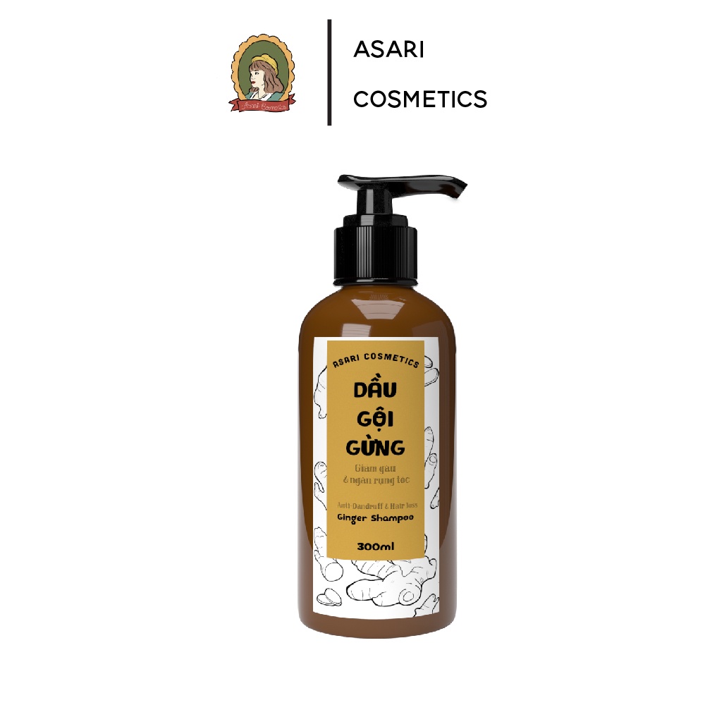 Dầu gội gừng Asari Cosmetics