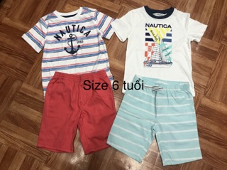 Bộ nautica bé trai