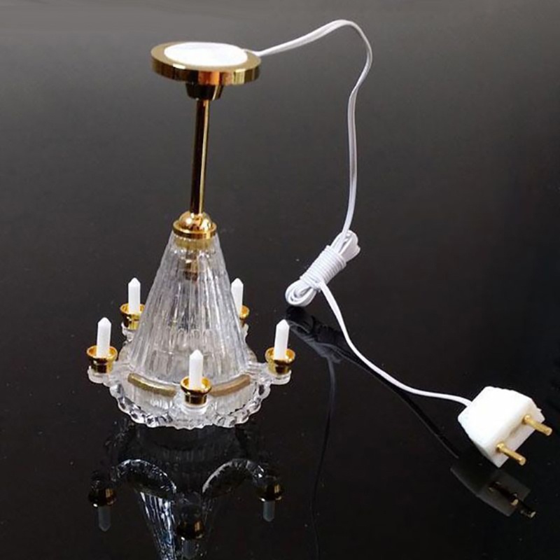 Đèn Trần 1 / 12 Trang Trí Nội Thất Cho Nhà Búp Bê