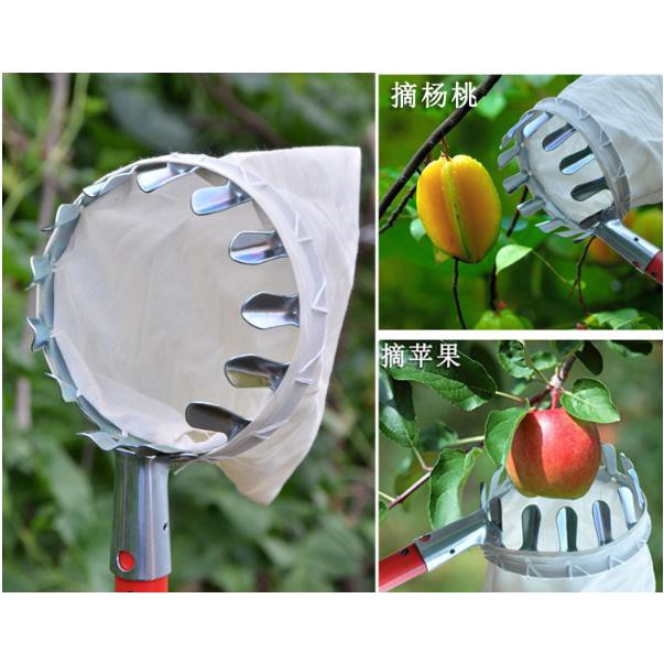 Dụng Cụ Hái Trái Cây Đa Năng Tiên Dụng Kèm Túi Vải Siêu Bền