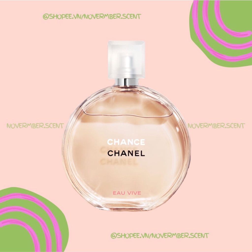 ❣ Nước Hoa Nữ 𝐂.𝐡𝐚.𝐧.𝐞.𝐥 Chance Eau Vive EDT - ᴛᴇsᴛᴇʀ 5ᴍʟ/10ᴍʟ/20ᴍʟ