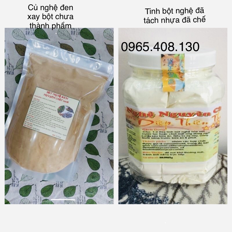 Tinh Bột Nghệ Đen ( Dạng Tinh Bột Đã Sơ Chế )