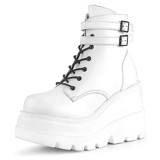 BO BÉO STUDIO | (ORDER) BỐT TRẮNG TRIFLE ĐẾ CAO 10CM - WHITE TRIFLE PLATFORM BOOTS