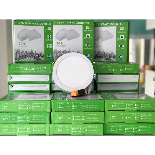 Đèn nổi trần tròn 12W