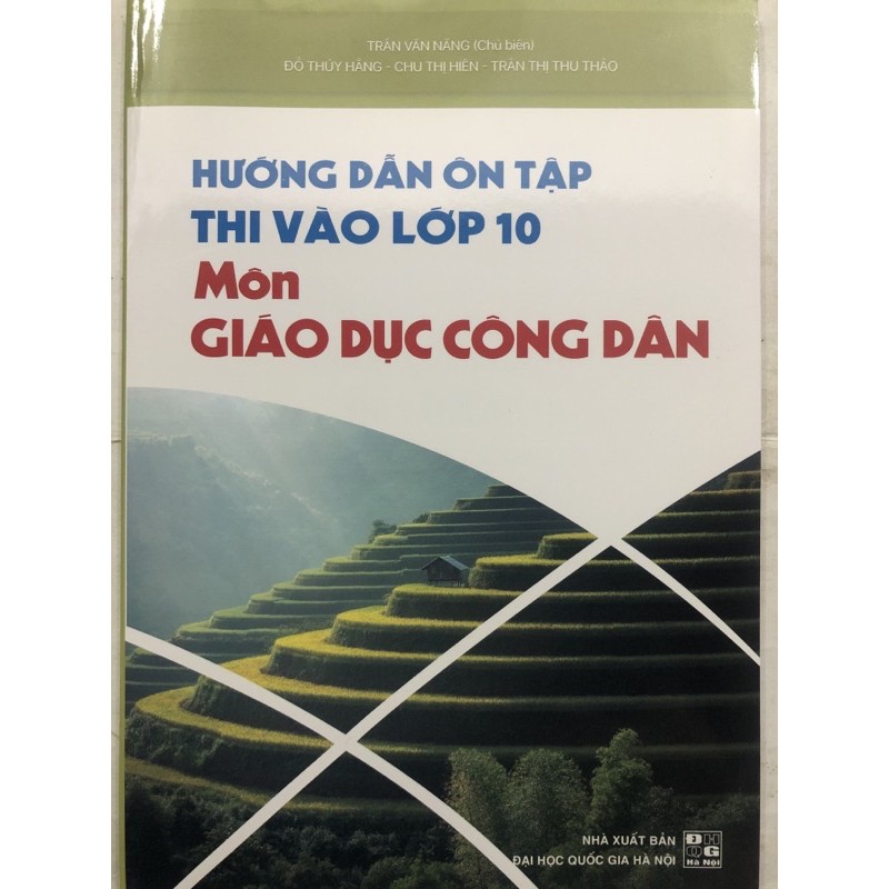 Sách - Hướng dẫn ôn tập thi vào lớp 10 môn Giáo dục công dân