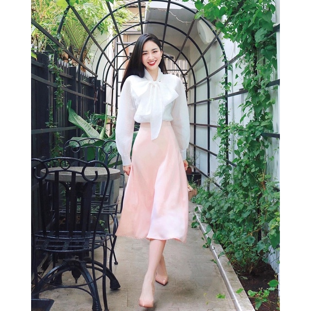 ÁO SƠ MI THE 19 CLUB VOAN TƠ PHỐI NƠ TIỂU THƯ ÁO KIỂU SIÊU XINH