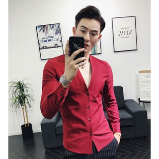 sơ mi hàn quốc cổ vest hàn quốc