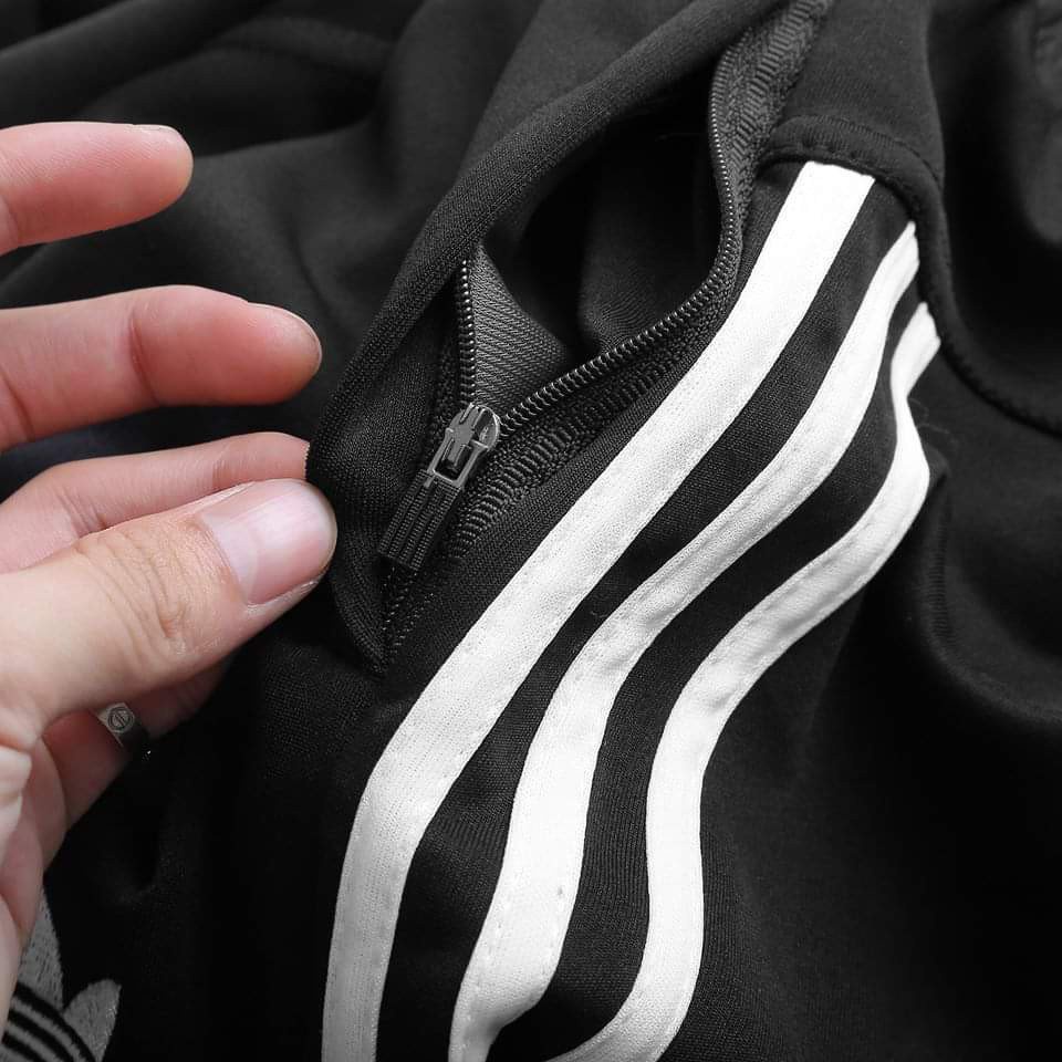 Quần Thể Thao Nỉ 3 Sọc Cho Cả Nam và Nữ Form Chuẩn, Chất Dày Đẹp