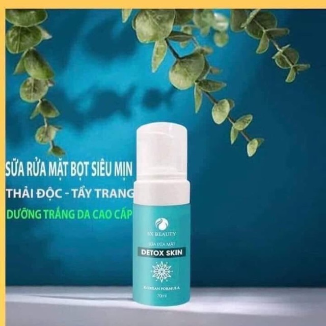 Sữa Rửa Mặt Thải Độc DETOX SKIN