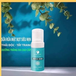 Sữa Rửa Mặt Thải Độc DETOX SKIN