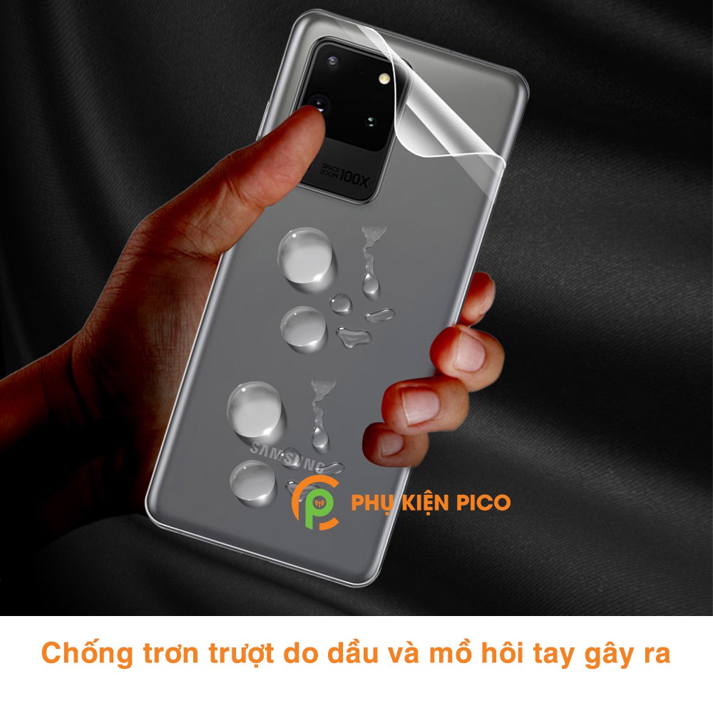 Dán lưng Samsung S20 Ultra PPF full mặt lưng PPF tự phục hồi vết xước chính hãng Mibo - Dán dẻo Samsung Galaxy S20 Ultra