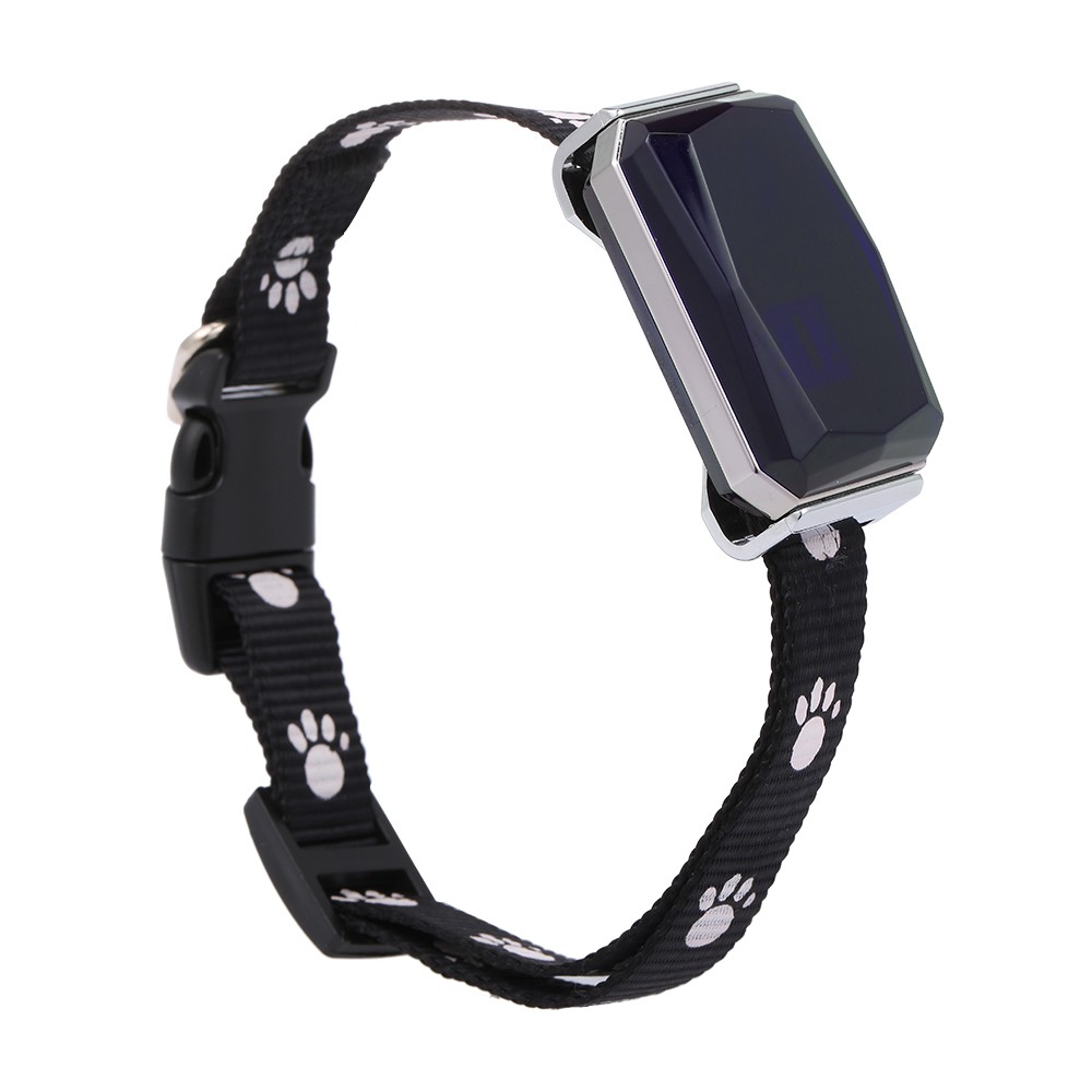 Ĩ Smart GPS Tracker GSM Pet Position Collar IP67 Protection Location Tracker Multiple Positioning Mode Geo-Fence SOS Rea