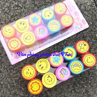 Đóng dấu Stamp mặt cười ( 1 cái)