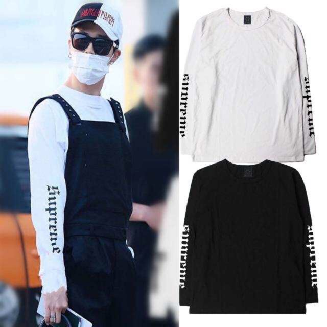 (Tặng ảnh BTS) Sweater BTS JIMIN supreme tay