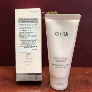 Xả kho - Sữa rửa mặt Ohui hồng dưỡng ẩm 80ml (hàng có tem cty)