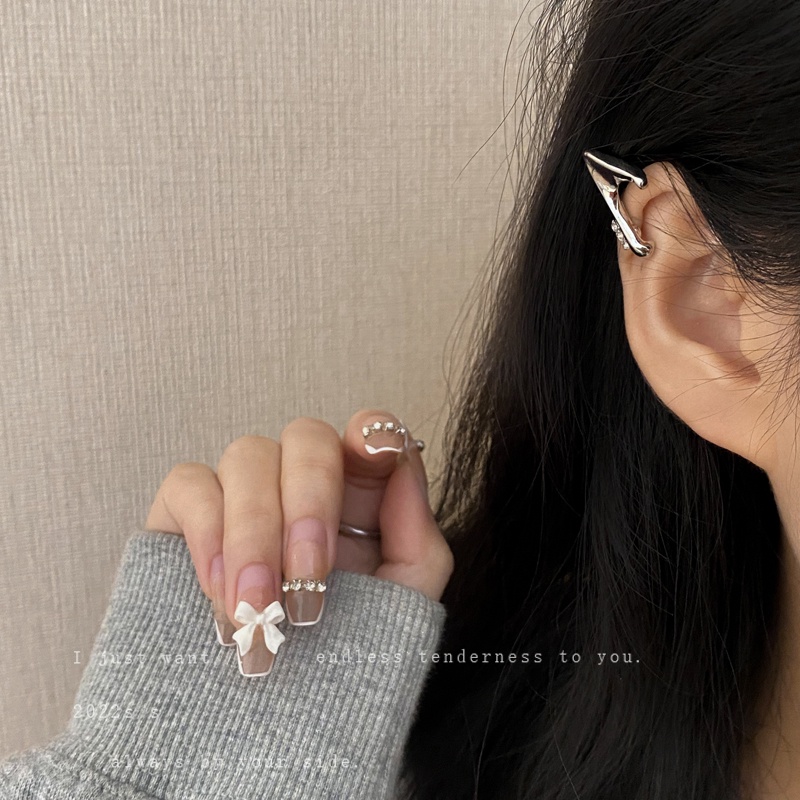 Bông Tai Kẹp Không Xỏ Lỗ Thời Trang Dành Cho Nữ