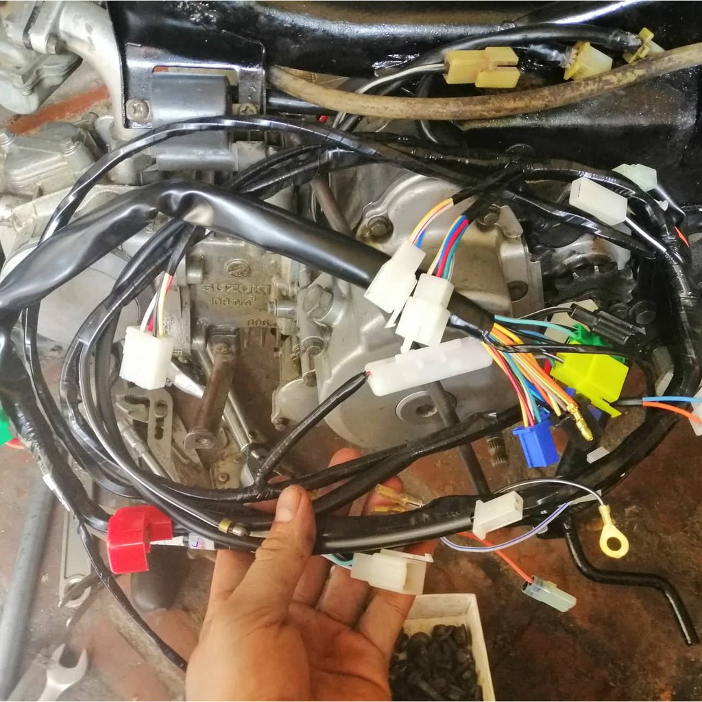 Bộ dây điện xe suzuki viva 110