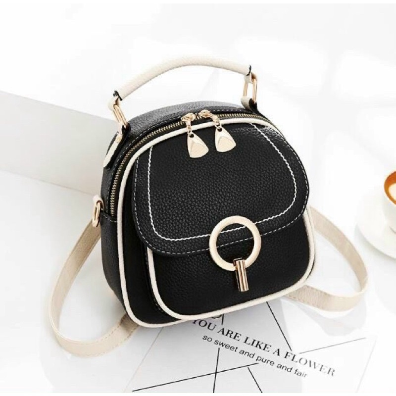 Túi Xách Nữ Đeo Vai, Balo Mini Chuwanglin Phong Cách Hàn Quốc