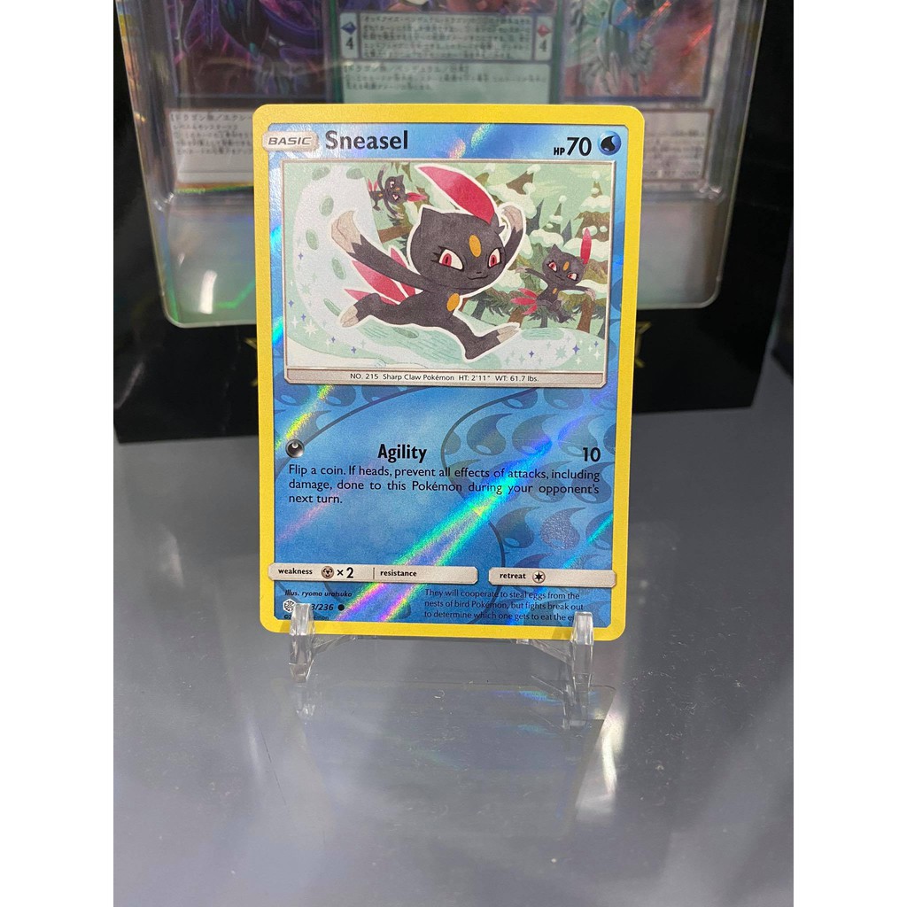 [ Dưa Hấu Yugioh ] Lá bài thẻ bài Pokemon Sneasel